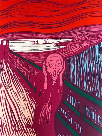 ANDY WARHOL (after) Munchs The Scream
